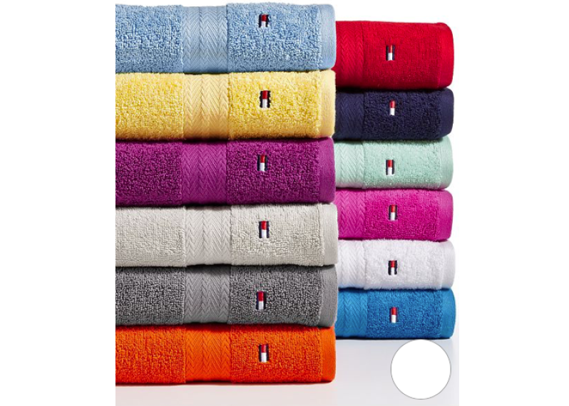 Tommy Hilfiger Home - All American II Cotton Bath Towel Collection (White)